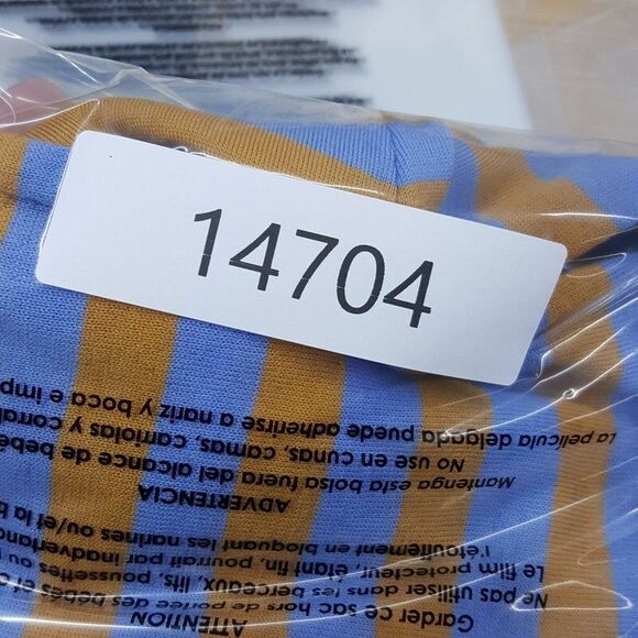 MARNI Sweater Mens Size 48 Blue Orange Stripe Pullover Lightweight Wool $975 - Picture 9 of 9